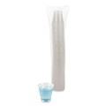Boardwalk BWKTRANSCUP5PK 5 oz. Polypropylene Plastic Cold Cups - Translucent (100-Piece/Pack) image number 0