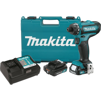 Makita FD06R1 12V max CXT Lithium-Ion Hex 1/4 in. Cordless Drill Driver Kit (2 Ah) Makita FD06R1 12V max CXT Lithium-Ion Hex 1/4 in. Cordless Drill Driver Kit (2 Ah)