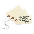 Avery 12602 11.5 pt. Stock 3.25 in. x 1.63 in. Double Wired Shipping Tags - Manila (1000-Piece/Box) image number 2