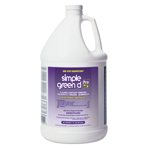 Simple Green 3410000430501 D Pro 5 1 Gallon Disinfectant Bottle (4/Carton) image number 0