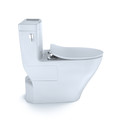TOTO MS624234CEFG#01 1-Piece Legato CEFIONTECT WASHLETplus 1.28 GPF Elongated Toilet with  and SoftClose Seat - Cotton White image number 3