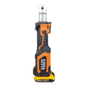 Klein Tools BAT207T23 20V Brushed Lithium-Ion Cordless Crimper Kit with 0plus Die Head and 2 Batteries (2 Ah) image number 5