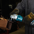 Angle Grinders | Makita GAG01Z 40V max XGT Brushless Lithium-Ion 4-1/2 in./5 in. Cordless Cut-Off/Angle Grinder with Electric Brake (Tool Only) image number 5