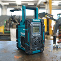 Speakers & Radios | Makita XRM10 18V LXT/12V Max CXT Lithium-Ion Cordless Bluetooth Job Site Charger/Radio (Tool Only) image number 11