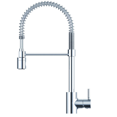 Gerber DH451188 The Foodie Pullout Spray Single Hole Kitchen Faucet (Chrome) image number 0