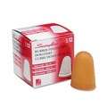 New Arrivals | Swingline S7054014C Rubber Finger Tips - XL, Amber (12-Piece) image number 0