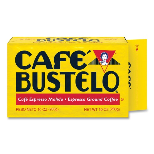 Cafe Bustelo 7441701720 10 oz. Espresso Coffee Brick Pack image number 0