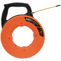 Klein Tools 56350 50 ft. Fiberglass Fish Tape with Spiral Steel Leader image number 2