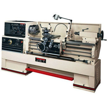 JET GH-1660ZX Lathe with 300S DRO Taper Attachment and Collet Closer