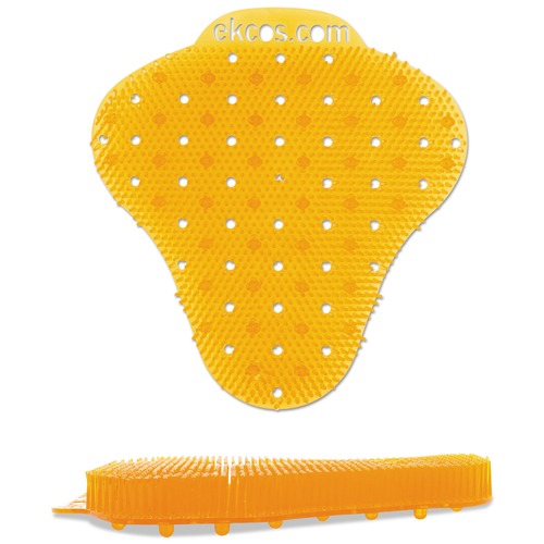 Odor Control | Diversey Care EKS-4O-12 Ekcoscreen Urinal Screens, Tropical Scent, Orange, 12/carton image number 0