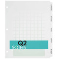 Avery 11516 Print-On 8.5 in. x 11 in. Unpunched Dividers - White (5-Piece/Sheet, 25 Sheets/Pack) image number 7