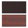 Office Desks & Workstations | Alera ALETT4824CM Reversible 47-5/8 in. x 23-5/8 in. Rectangular Laminate Table Top - Cherry/Mahogany image number 1