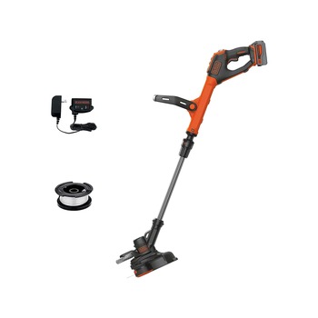 TRIMMERS | Black & Decker LSTE523 20V MAX Cordless Lithium-Ion EASYFEED 2-Speed 12 in. String Trimmer/Edger Kit