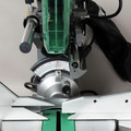 Miter Saws | Metabo HPT C10FSHCTM 15 Amp Sliding Dual Bevel Compound 10 in. Corded Miter Saw with Laser Marker image number 4
