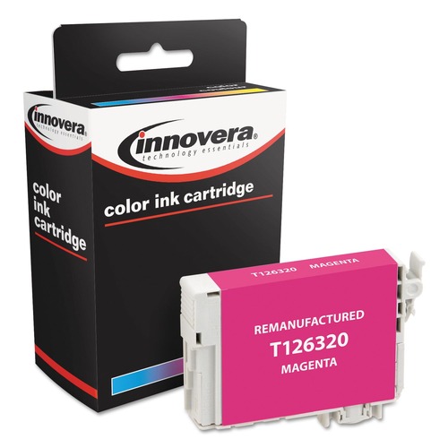 Innovera IVR26320 470 Page-Yield Remanufactured Replacement for Epson 126 Ink Cartridge - Magenta image number 0