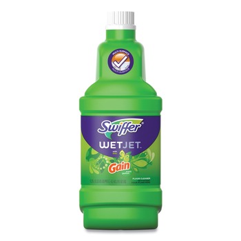 Swiffer 77809 1.25 L Bottle Original Scent WetJet System Cleaning Solution Refill (4/Carton)
