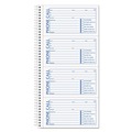 Friends and Family Sale - Save up to $60 off | TOPS 4002 Two Part 4 Page 2.75 in. x 5 in. Carbonless Spiralbound Message Book (200 Forms/Book) image number 1