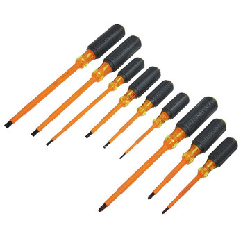 Klein Tools 33528 9-Piece 1000V Insulated Slotted and Phillips Screwdriver Set