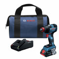 Factory Reconditioned Bosch GDX18V-1800CB15-RT 18V EC Brushless Lithium-Ion 1/4 in. and 1/2 in. Cordless Two-In-One Socket Impact Driver Kit (4 Ah) image number 0