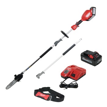 POLE SAWS | Milwaukee 2825-21PS M18 FUEL QUIK-LOK 10 in. Pole Saw Kit