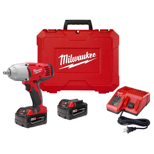 Milwaukee 2662 22 M18 18v Cordless 1 2 In Lithium Ion High Torque Impact Wrench Kit With 2 Batteries Tyler Tool