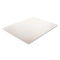 Deflecto CM14243 Supermat Frequent Use Chair Mat, Medium Pile Carpet, Beveled, 45 X 53, Clear image number 1