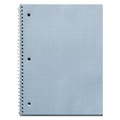 Universal UNV66630 70 Sheet 8 in. x 10.5 in. Quadrille Rule Wirebound Notebook - White image number 1