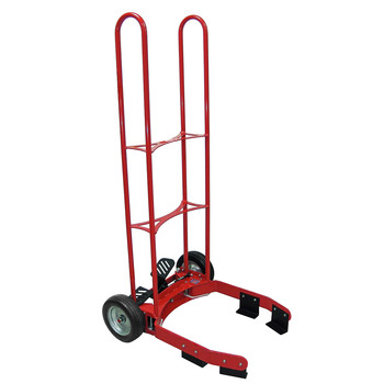 Branick TC400 400 lbs. Capacity Hands-Free Foot Operated Tire Cart - Red