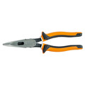 Klein Tools 2038EINS 8 in. Slim Insulated Long Nose Side Cutter Pliers image number 2