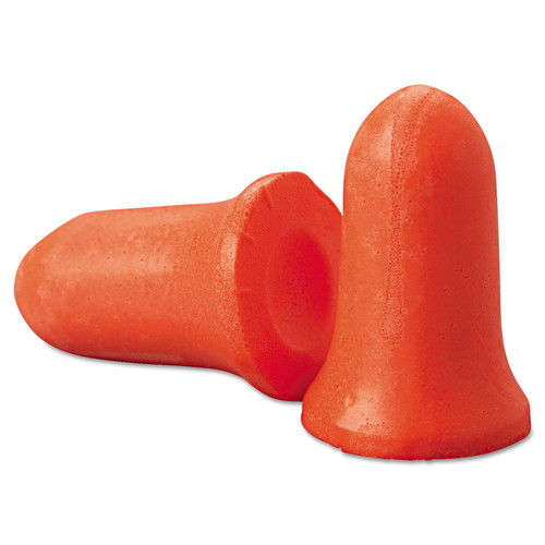Howard Leight by Honeywell MAX-1-D Max-1 D Single-Use Earplugs, Cordless, 33nrr, Coral, Ls 500 Refill image number 0