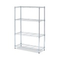 Alera ALESW843614SR Residential Wire Shelving Four-Shelf 36w x 14d x 54h Silver image number 0
