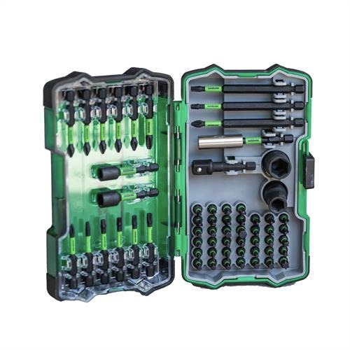 Bits and Bit Sets | Metabo HPT 115860M 60-Piece 1/4 in. Impact Driver Bits and Sockets Set image number 0