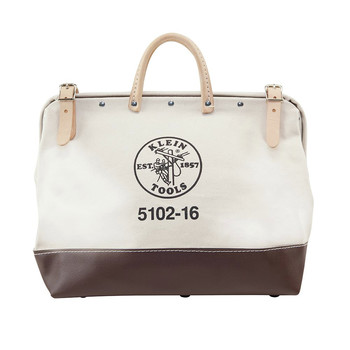CASES AND BAGS | Klein Tools 5102-16 16 in. Canvas Tool Bag