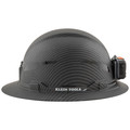 Klein Tools 60346 Premium KARBN Pattern Class E, Non-Vented, Full Brim Hard Hat with Rechargeable Lamp image number 8