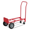 Safco 4086R Two-Way Convertible Hand Truck, 500-600lb Capacity, 18w X 51h, Red image number 0