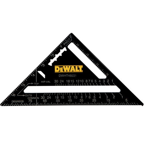 Measuring Accessories | Dewalt DWHT46031 7 in. Premium Rafter Square image number 0