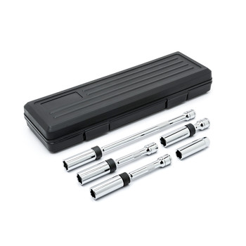 KD Tools 80601 5-Piece Magnetic Spark Plug Socket Set