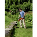 String Trimmers | Black & Decker GH3000 120V 7.5 Amp Curved Shaft 14 in. Corded String Trimmer/Edger image number 4