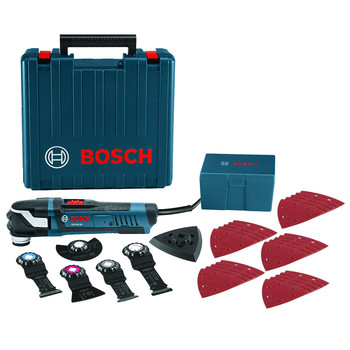 Factory Reconditioned Bosch GOP40-30C-RT StarlockPlus Oscillating Multi-Tool Kit with Snap-In Blade Attachment & 5 Blades