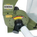 General International 10-105M1 1-1/2 HP 14 Amp Dust Collector image number 1