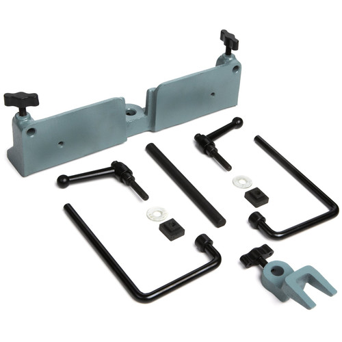 Delta 17924 Mortising Attachment with Four Chisel and Bit Sets