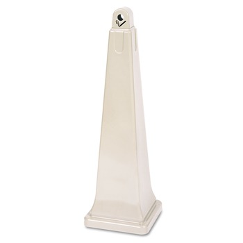 FACILITY MAINTENANCE SUPPLIES | Rubbermaid Commercial FG257088BEIG GroundsKeeper Cigarette Waste Collector (Beige)