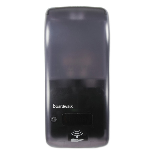 Boardwalk SHF900SBBW 5.25 in. x 4 in. x 12 in. 900 mL Rely Hybrid Foam Soap Dispenser - Black Pearl image number 0