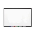 New Arrivals | Quartet 2548B Classic DuraMax Black Aluminum Frame 96 in. x 48 in. Magnetic Whiteboard image number 0