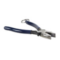 Klein Tools D213-9NETT New England Nose High Leverage Side Cutter Pliers with Tether Ring image number 4
