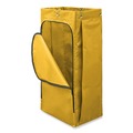 Carts | Rubbermaid Commercial 1966881 Vinyl 34-Gallon 17.5 in. x 33 in. Cleaning Cart Bag - Yellow image number 1