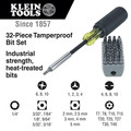 Klein Tools 32510 Magnetic Screwdriver with 32 Tamperproof Bits Set image number 8