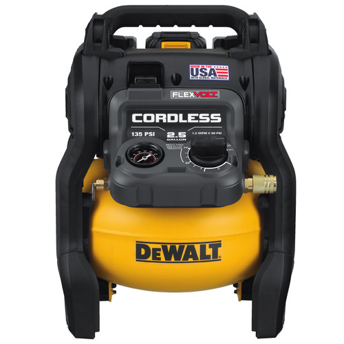 Dewalt Dcc2560t1 Flexvolt 60v Max 2 5 Gal Cordless Air Compressor