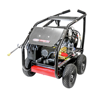 Simpson 65213 5000 PSI 5.0 GPM Gear Box Medium Roll Cage Pressure Washer Powered by HONDA