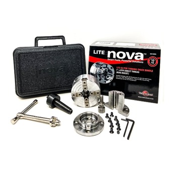 PRODUCTS | NOVA 48306 Lite G3 Pen Turning Chuck Bundle with 1 in. x 8 TPI Direct Thread